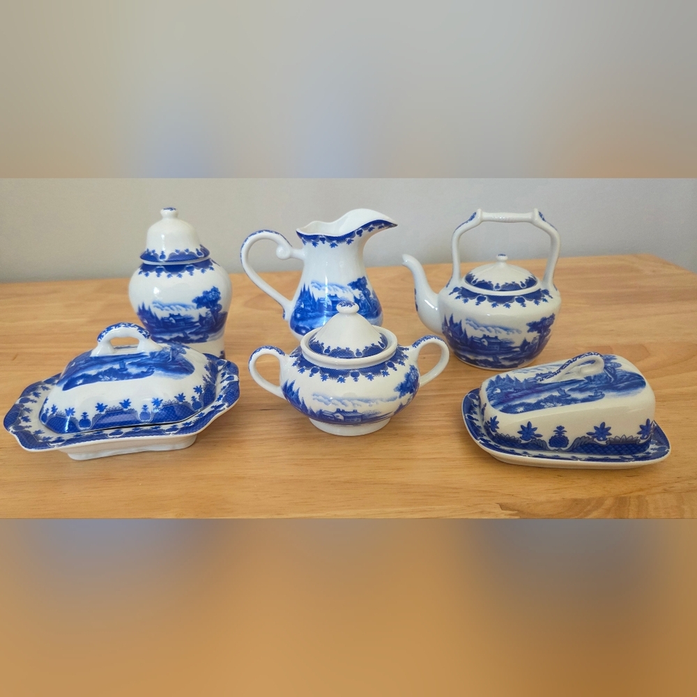 Miniature Procelain Dish Set